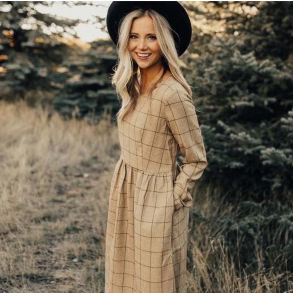 ROOLEE Mustard Dress XS